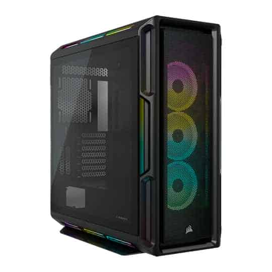 Corsair iCUE 5000T RGB Black Mid Tower Tempered Glass PC Gaming Case